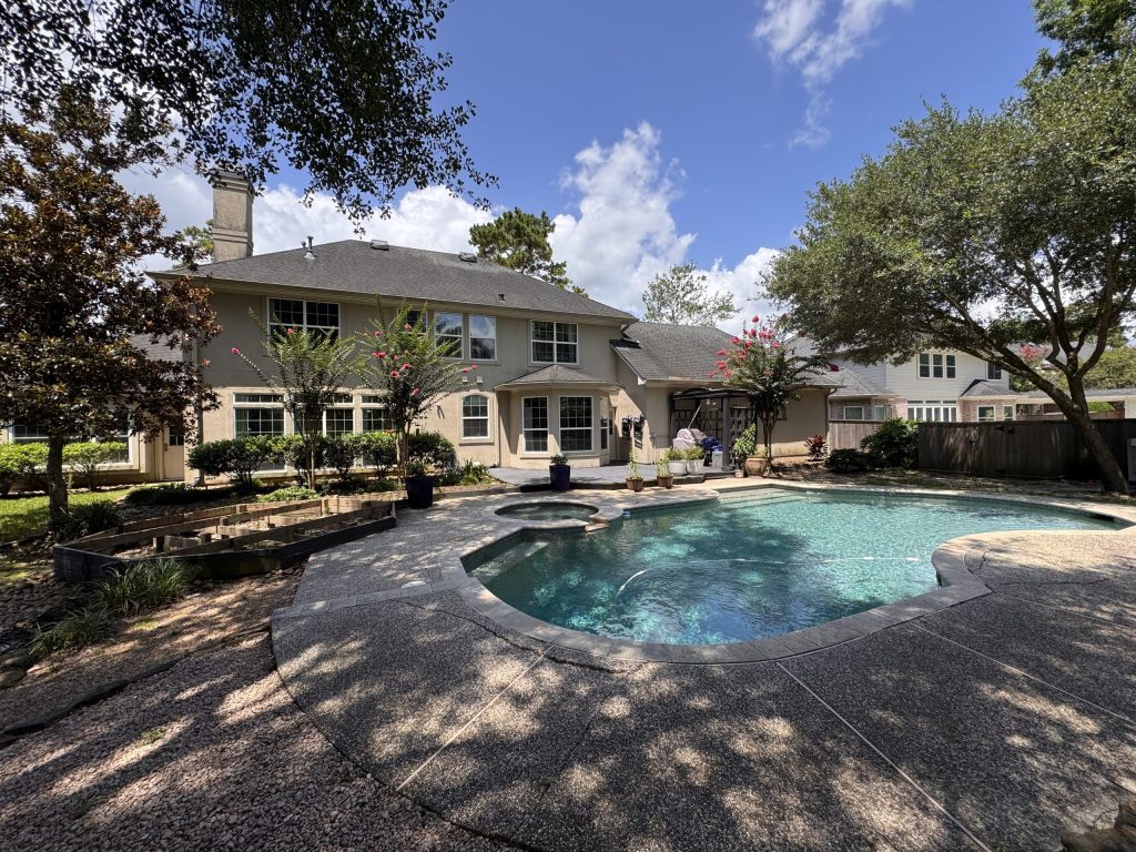 View of home south end